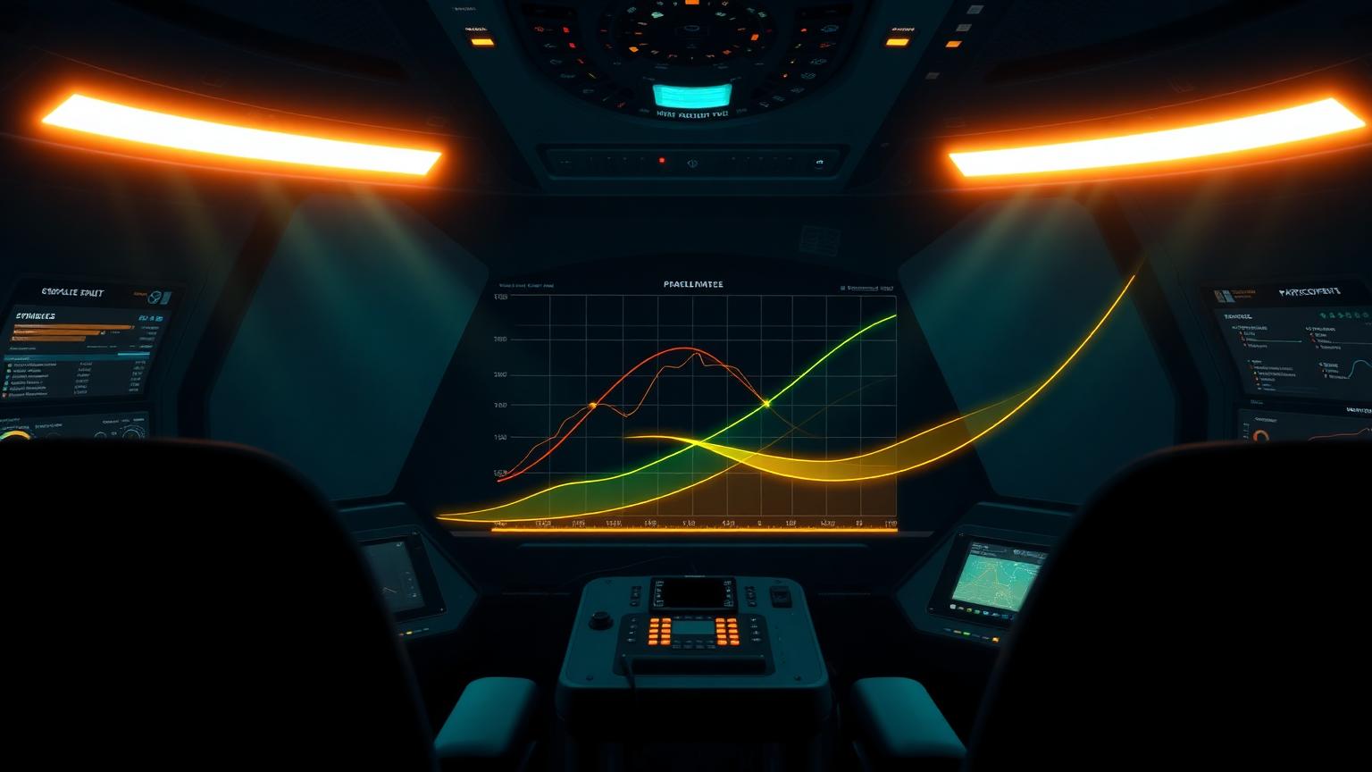 Project forecasting cockpit with probabilistic S-curves